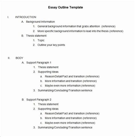 Image result for Sample Paper Outline
