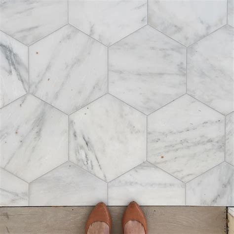 Hexagon Stone Floor Tiles at Patrick Purcell blog