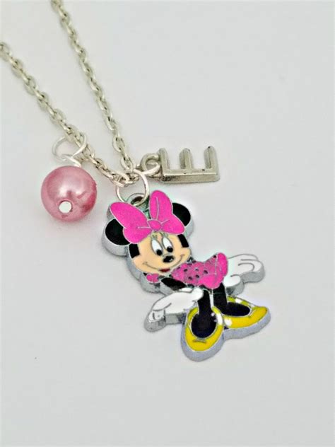 Adorable MINNIE MOUSE necklace Personalized necklace Disney