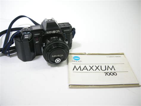 Minolta Maxxum 7000 35mm SLR w/AF 50mm f1.7 A mount – Camera Exchange