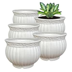 Kuber Industries Kanha Matki Flower Pot | Flower Planter Pots for ...