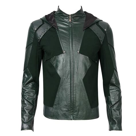coskey Mens Oliver Queen Costume Green Arrow Season 8 Cosplay Costume ...