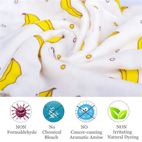 Moms Home 6 Layer Muslin Burp Towel Pack of 3- 30x50cms- Mix Design