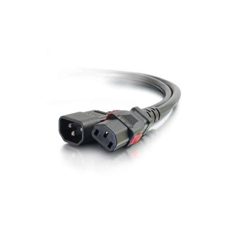 ProPlus 10 ft. Locking C14 to C13 10A 250V Power Cord- Black at Lowes.com