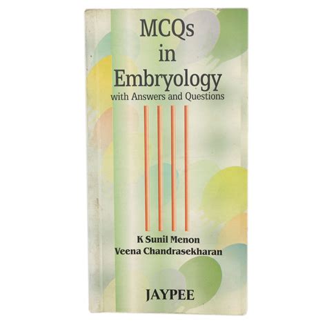 Buy MCQS in Embryology with Answers and Questions Book Online at Low ...