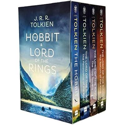 The Hobbit & The Lord of the Rings 4 Books Boxed Set India | Ubuy