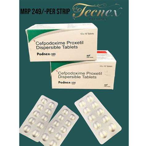 Cefpodoxime Proxetil 200mg Tablets Scout Lifesciences Pvt. Ltd.