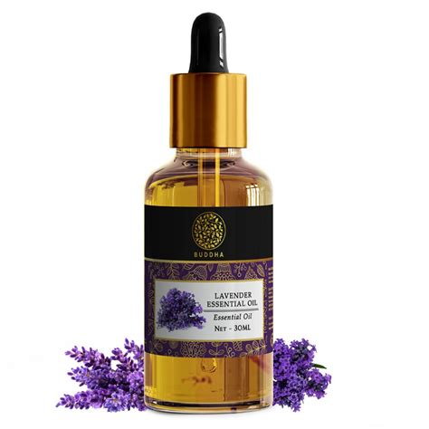 Buddha Natural Lavender Oil (30ml) - For Hair & Growth, Skin and ...
