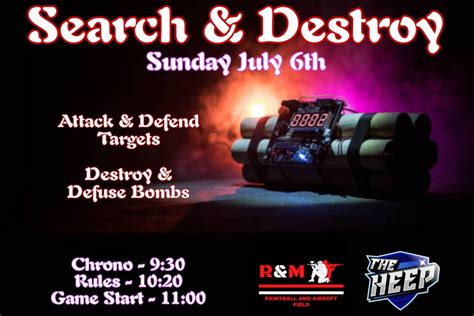 Paintball - Search & Destroy - Produced by: The Heep, July 6th 2025, R ...
