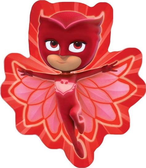 Disney pj masks kussen owlette 35 cm rood – Artofit