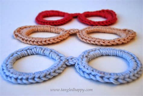 crochet glasses