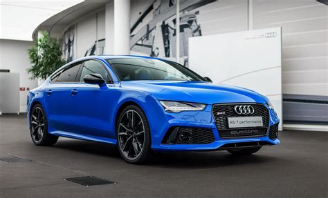 2018 Audi Rs7 Blue Alpha Model Audi RS7 Building Class