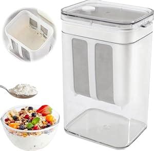 HASTHIP® 1100ML Yogurt Strainer,Yogurt Filter Milk Strainer with Fine ...