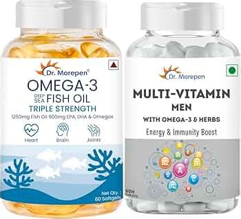 DR. MOREPEN Multivitamin Men & Omega 3 Triple Strength - Price History