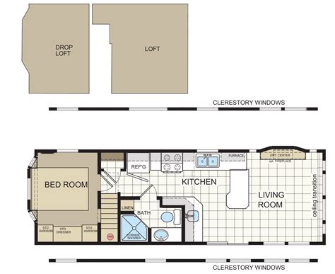 Fleetwood Park Model Floor Plans