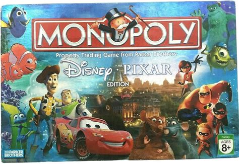 Monopoly Disney Pixar Edition Juego de mesa – Yaxa Colombia