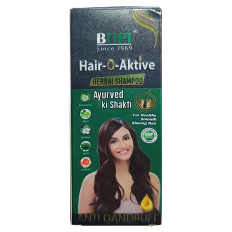 Buy BHPI Hair-O-Aktive Herbal Shampoo - Uses, Benefits & Dosage