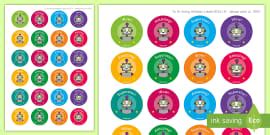 FREE! - Classroom Reward Stickers (teacher made)