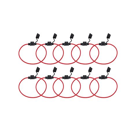 KOLACEN Automotive Car Truck in-line 16 Gauge Fuse Holder for Mini ...