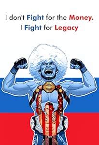 Art Kafe Khabib Nurmagomedov Poster (Size :- 13 X 19 inch) : Amazon.in ...