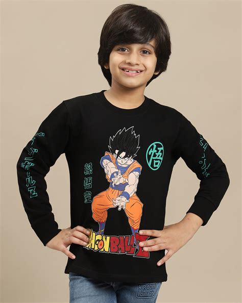 Dragon Ball Z Printed Regular Fit Tshirt For Boys – Kidsville