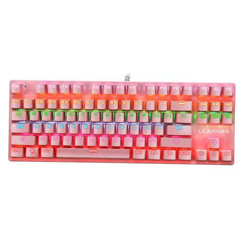 Amazon.in: Buy 1 Pc Punk Mechanical Keyboard USB Wired Computer ...