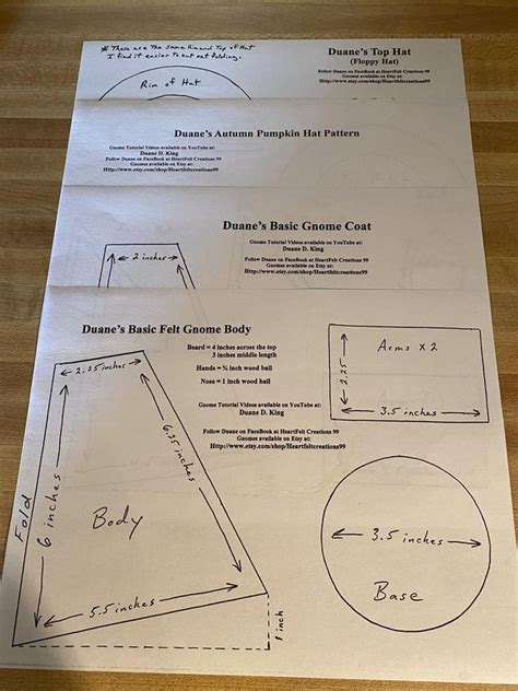 Image result for Free Gnome Pattern Printable