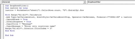 Image result for Data Validation Input Message