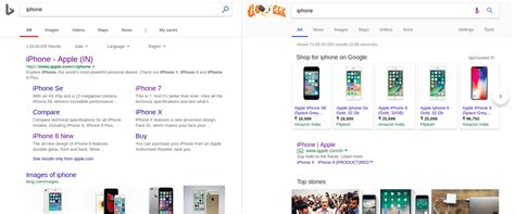 Google Web Search Bing 的图像结果