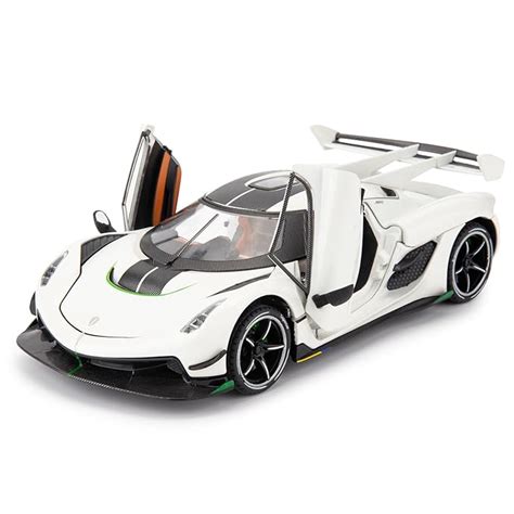 BDTCTK Compatible For 1:24 Koenigsegg Car Model, Diecast Collectible ...