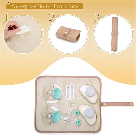 Buy Fasrom Wearable Breast Pump Bag Bundle with Breastmilk Cooler Bag ...