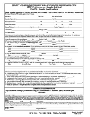 Fillable Online COMMISSION ASSIGNMENT FORM Only complete the following ...