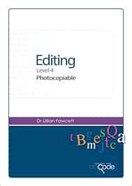 Buy Editing Level 4: Photocopiable Book Online at Low Prices in India ...