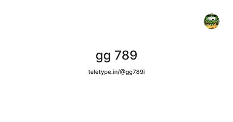 gg 789 — Teletype
