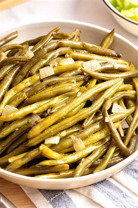 Slow Cooker Green Beans - All Things Mamma