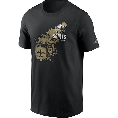 Nike Men's New Orleans Saints Logo Essential T-shirt | Academy
