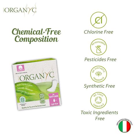 Buy ORGANYC PANTYLINERS ULTRA THIN LIGHT FLOW 24 Online & Get Upto 60% ...