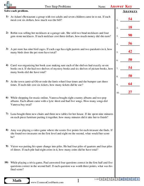 Image result for Word Problems 2 Step Problems Solving