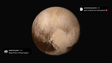 NASA Spacecraft Snaps A 'Heart-Shaped' Glacier On Pluto's Surface ...