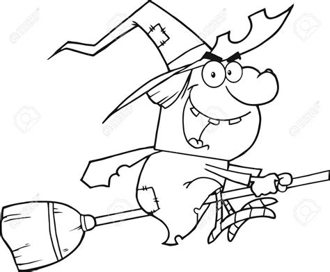 Easy Witch Drawing at PaintingValley.com | Explore collection of Easy ...