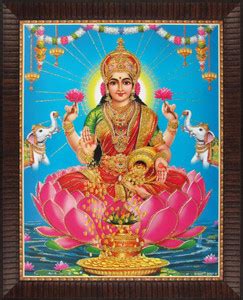 Goddess Lakshmi / Laxmiji / Laxmi Poster Paper Print - Art & Paintings ...