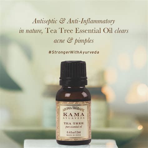 How To Use Tea Tree Oil For Dark Spots? - Kama Ayurveda
