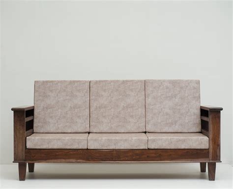 Bikaner Sheesham Wood 3 Seater Sofa