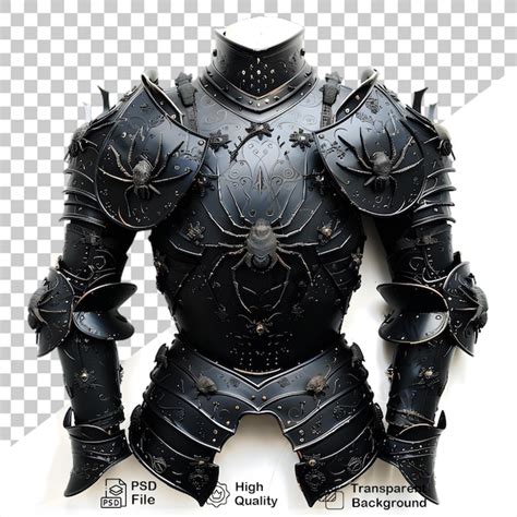 Medieval Armor Design on Transparent Background | Premium AI-generated PSD