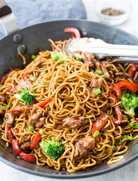 Chinese Noodles Recipe With Chicken