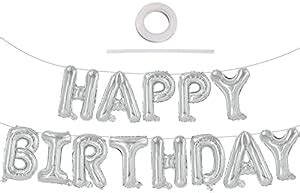 Prokart Happy Birthday 16inch Birthday Foil Helium Balloon Party ...