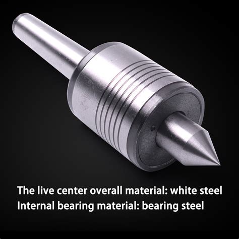 60° MT2 Live Center Morse Taper Triple Bearing / | Ubuy India
