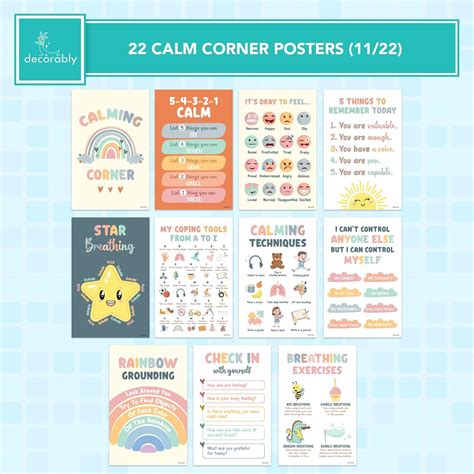 Decorably 22 Calm Down Corner Poster - 11x17in Liberia | Ubuy