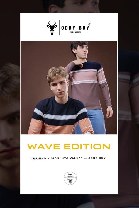 Style 643 We 19-21 Oddy Boy Wave Striper Mens Tshirts Wholesaler India ...