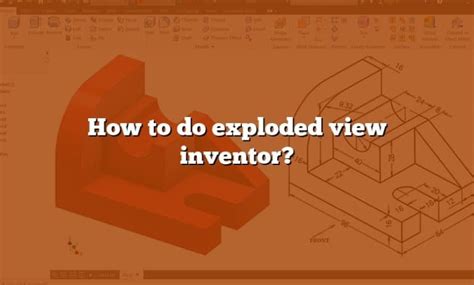 Image result for Inventor Exploded-View